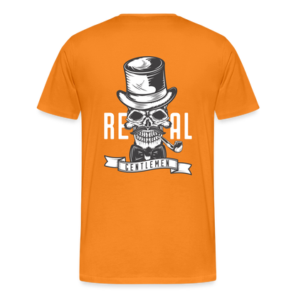 GENTLEMEN Männer T-Shirt - Orange