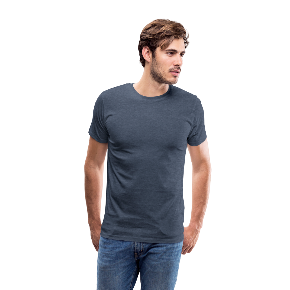 Läufer Premium T-Shirt - Blau meliert