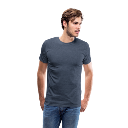 Läufer Premium T-Shirt - Blau meliert