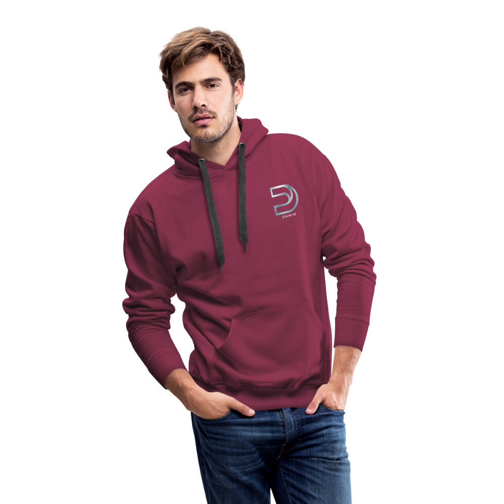 DAWIS Männer  Hoodie - Bordeaux