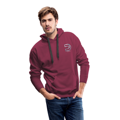 DAWIS Männer  Hoodie - Bordeaux