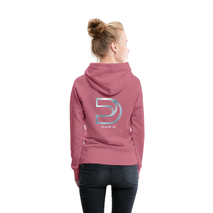 DAWIS Frauen Hoodie - Malve