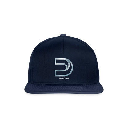 DAWIS Snapback Cap - Navy/Navy