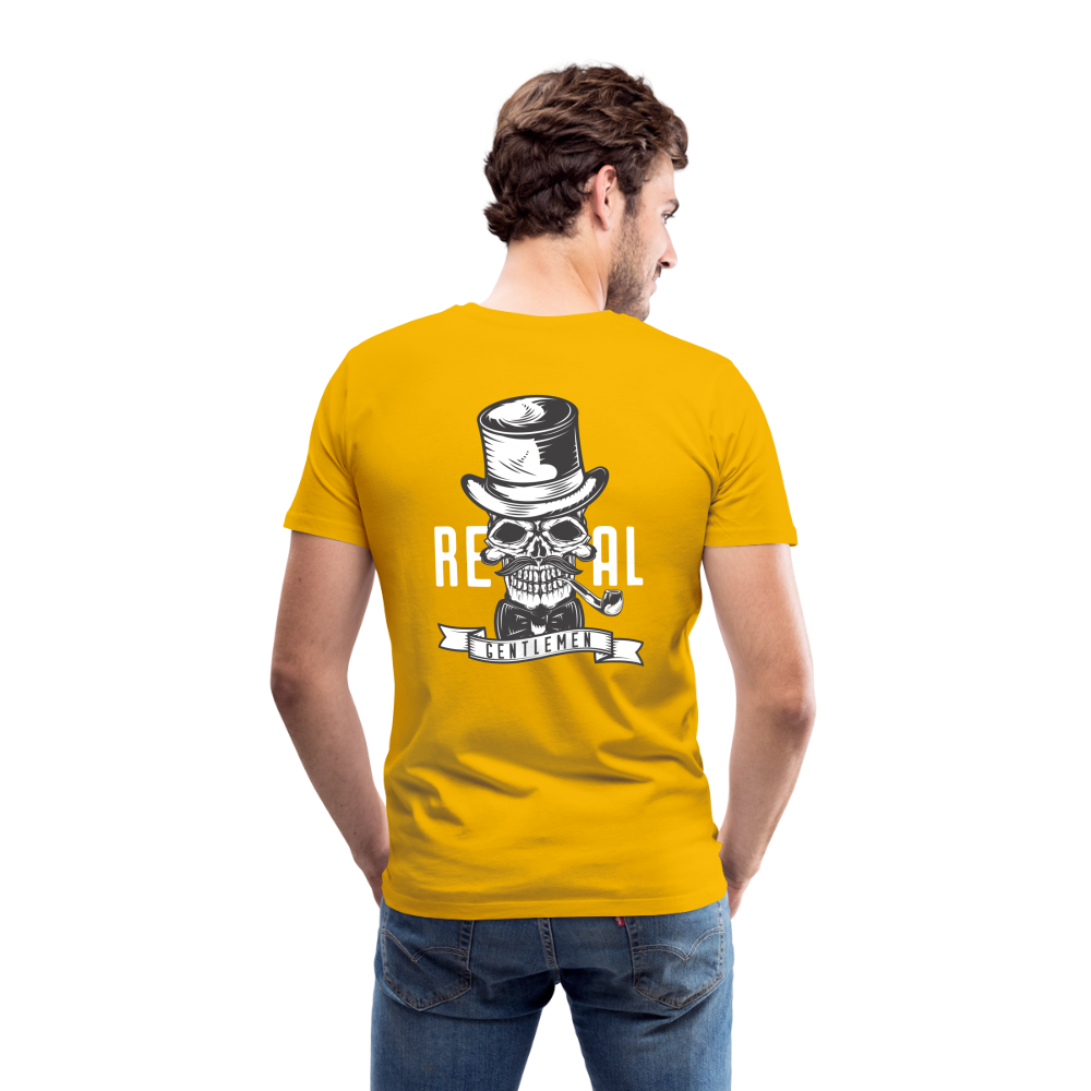 GENTLEMEN Männer T-Shirt - Sonnengelb