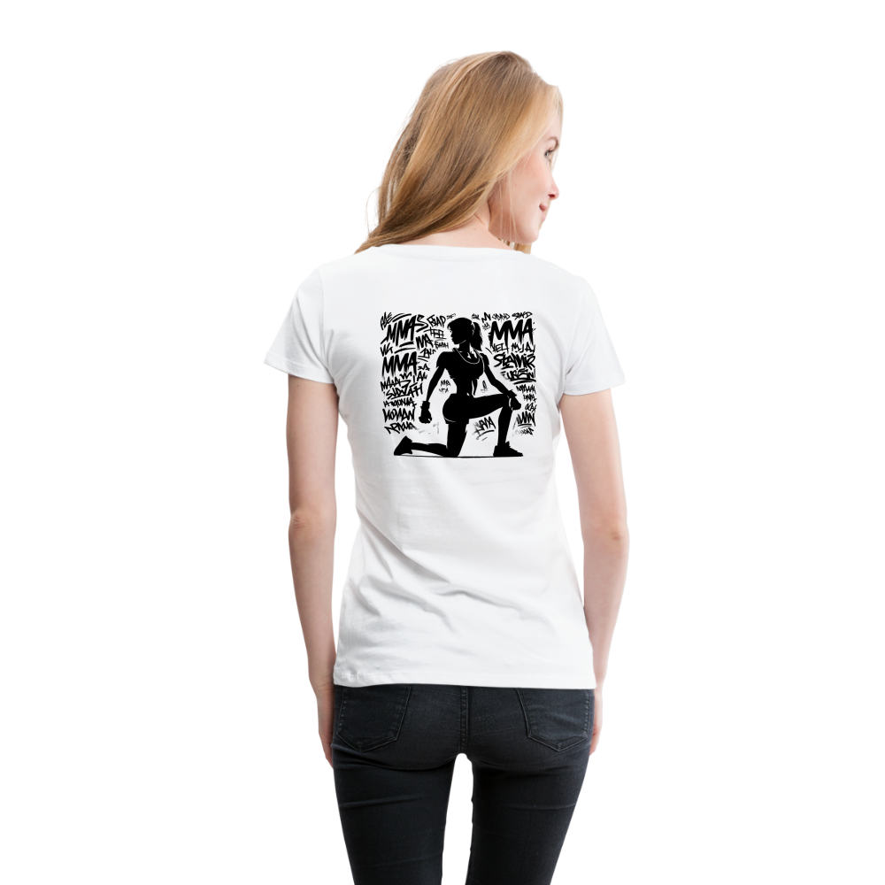 Gym Damen T-Shirt - Weiß