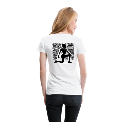 Gym Damen T-Shirt - Weiß