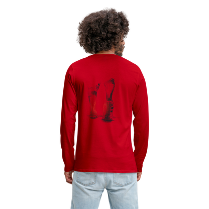 Läufer Premium Langarmshirt - Rot