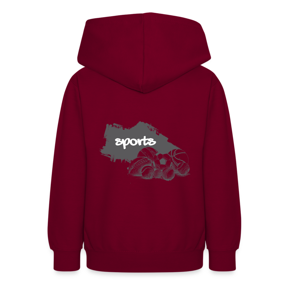 Sportarten Teenager Hoodie - Bordeaux