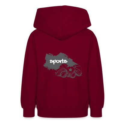 Sportarten Teenager Hoodie - Bordeaux