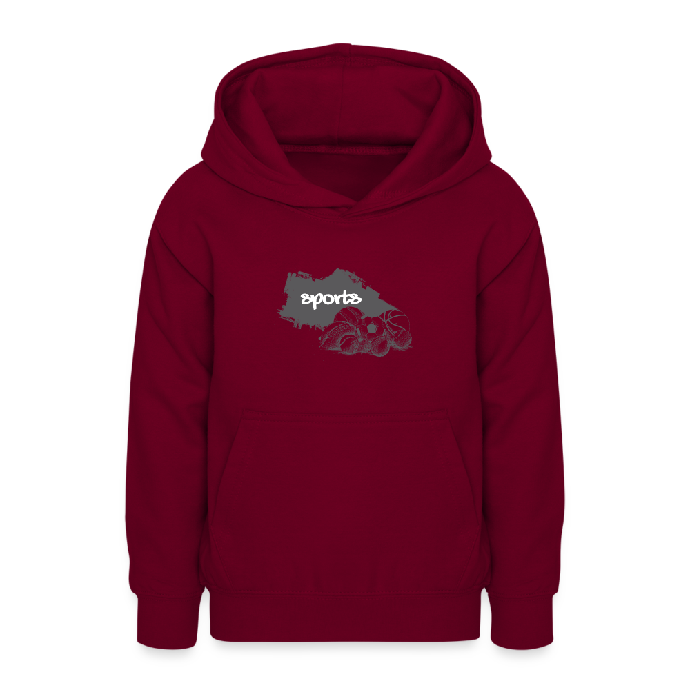 Sportarten Teenager Hoodie - Bordeaux