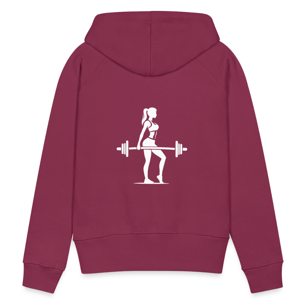 Stronger Damen Hoodie - Bordeaux