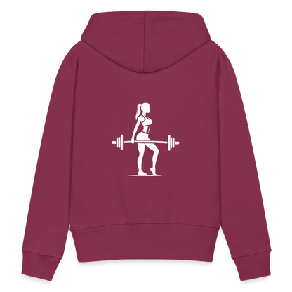 Stronger Damen Hoodie - Bordeaux