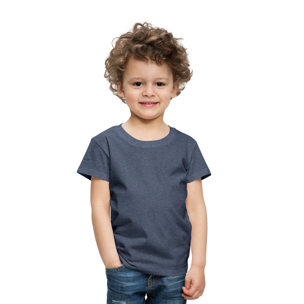 Sportarten Kinder Premium T-Shirt - Blau meliert