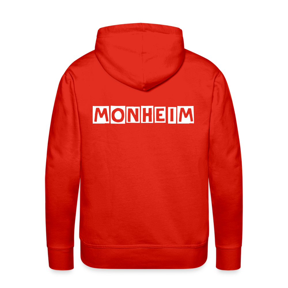 Männer Hoodie Monheim - Rot