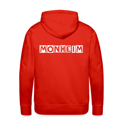 Männer Hoodie Monheim - Rot