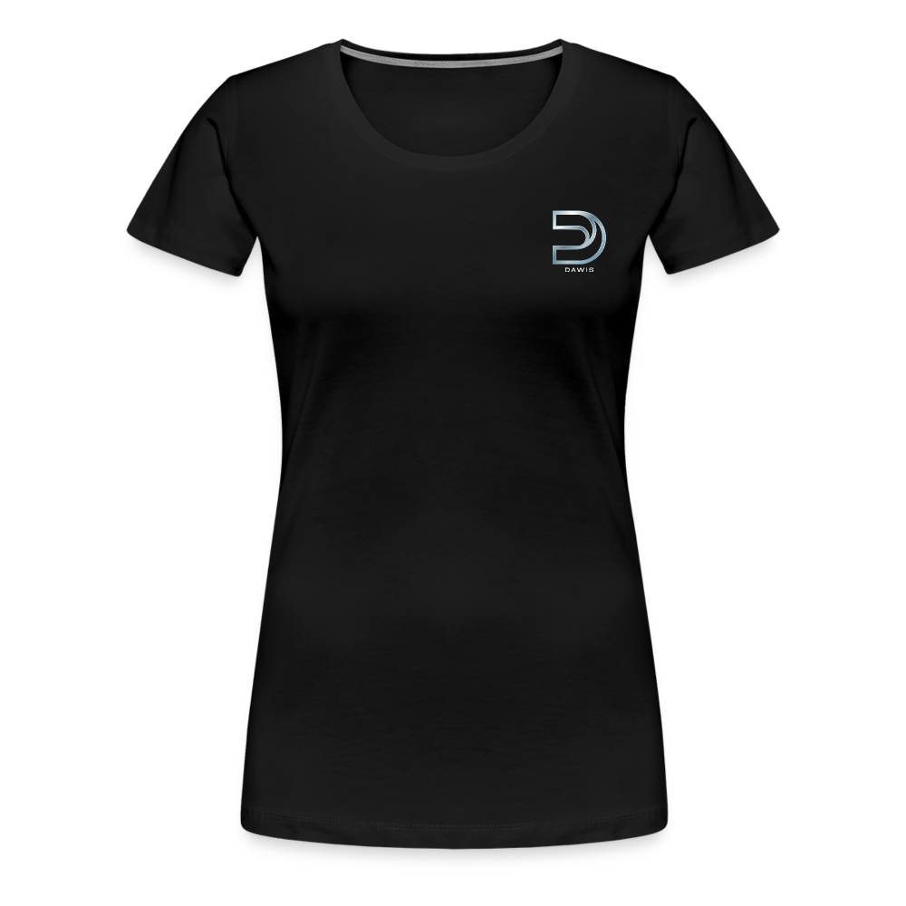 DAWIS Frauen T-Shirt - Schwarz