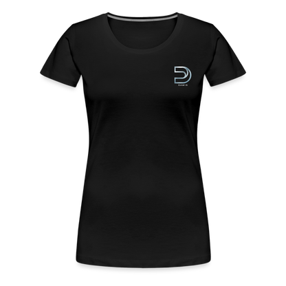 DAWIS Frauen T-Shirt - Schwarz