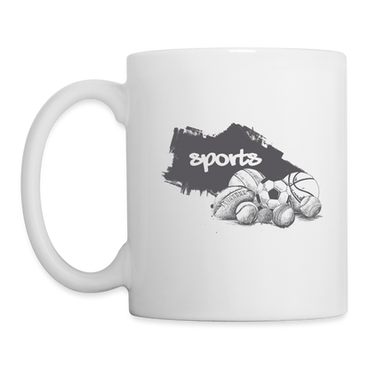 Sportartentasse - Weiß