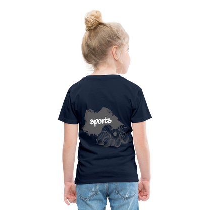 Sportarten Kinder Premium T-Shirt - Navy