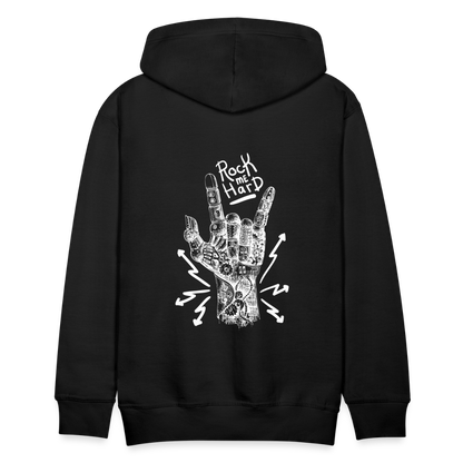 Männer Premium Hoodie - Schwarz