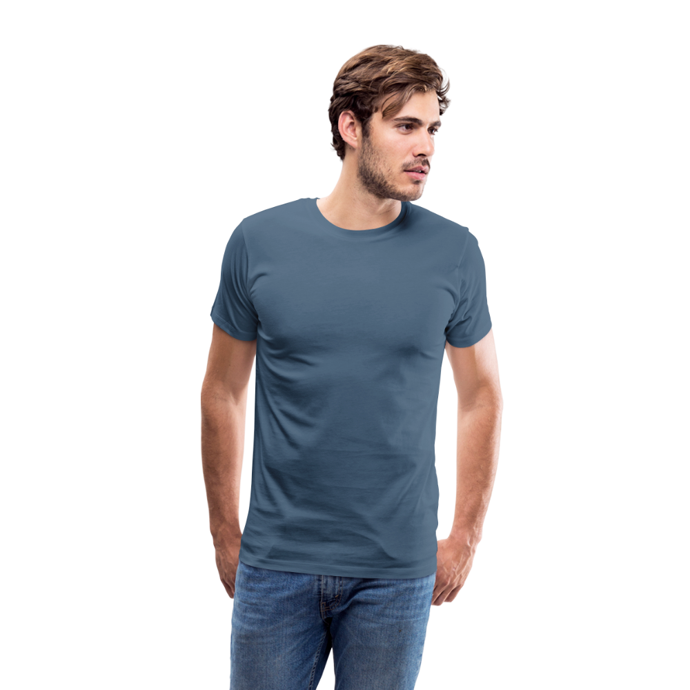 Läufer Premium T-Shirt - Blaugrau