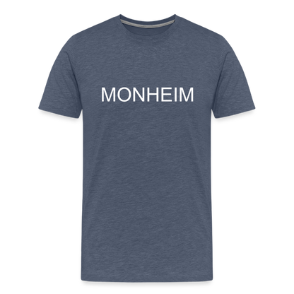 Männer T-Shirt - MONHEIM - Blau meliert