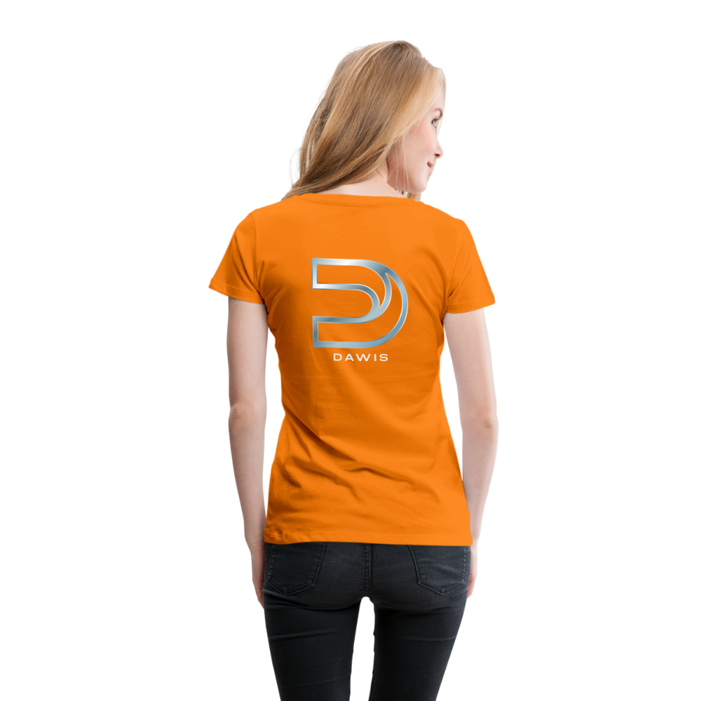 DAWIS Frauen T-Shirt - Orange