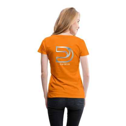 DAWIS Frauen T-Shirt - Orange