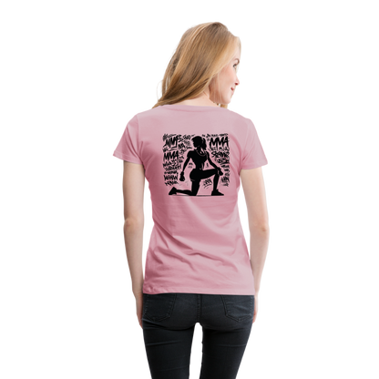 Gym Damen T-Shirt - Hellrosa