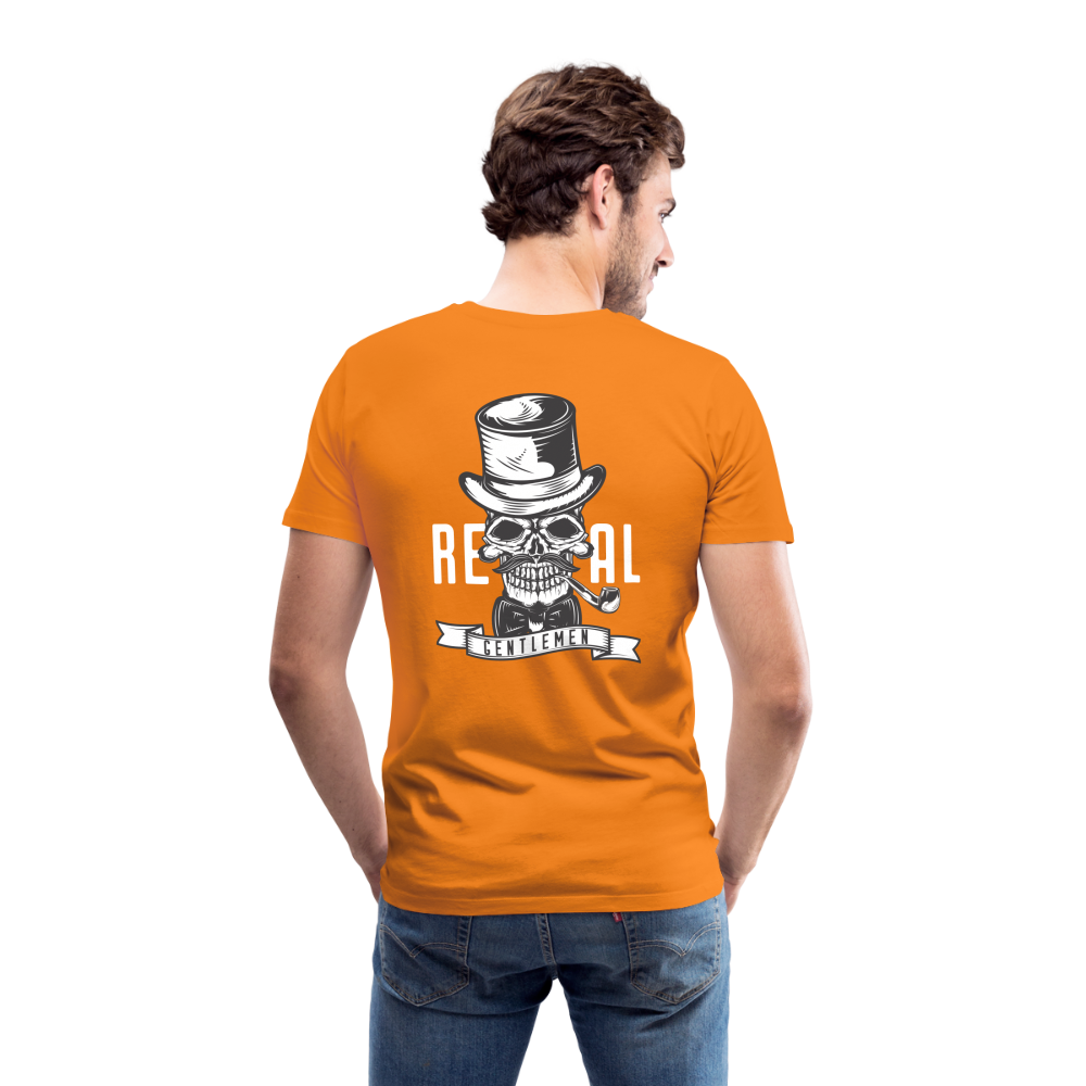 GENTLEMEN Männer T-Shirt - Orange