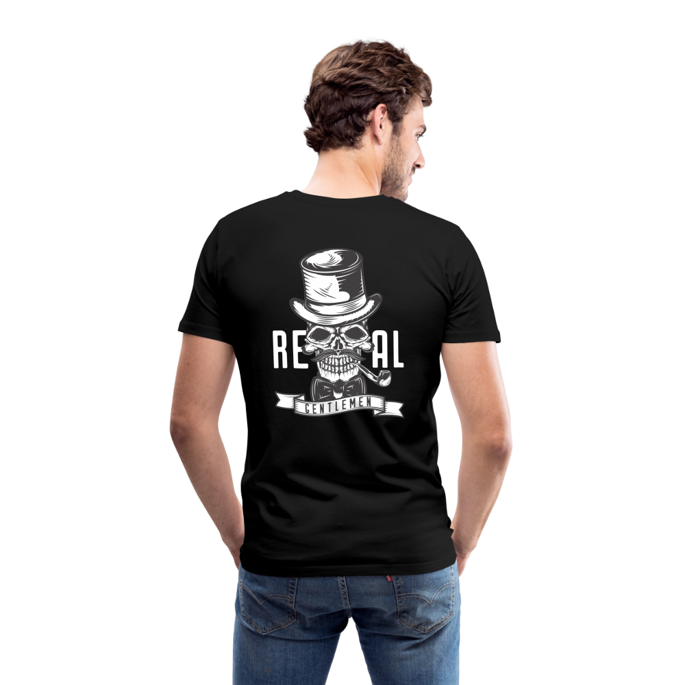 GENTLEMEN Männer T-Shirt - Schwarz