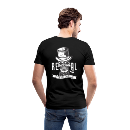 GENTLEMEN Männer T-Shirt - Schwarz