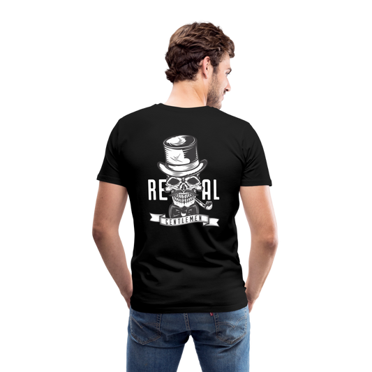 GENTLEMEN Männer T-Shirt - Schwarz