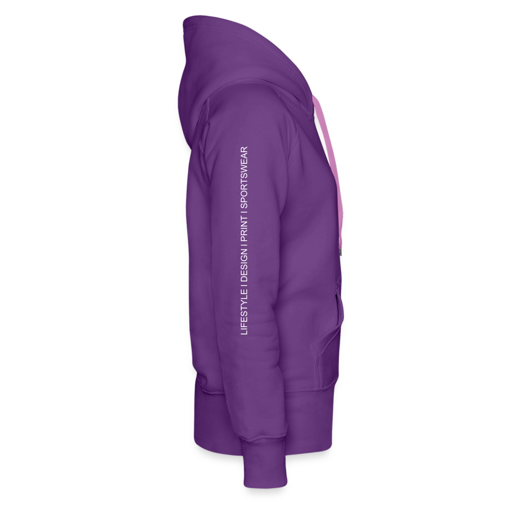 DAWIS Frauen Hoodie - Purple