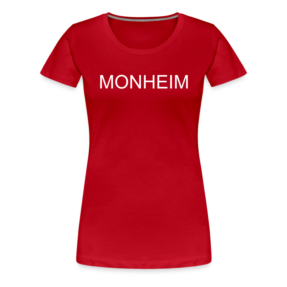 Frauen T-Shirt MONHEIM - Rot