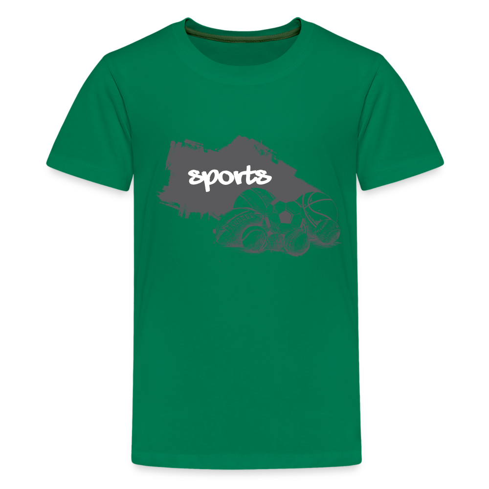 Sportarten Teenager Premium T-Shirt - Kelly Green