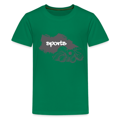 Sportarten Teenager Premium T-Shirt - Kelly Green