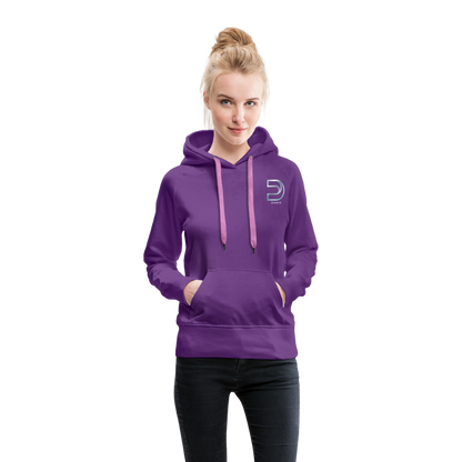 DAWIS Frauen Hoodie - Purple