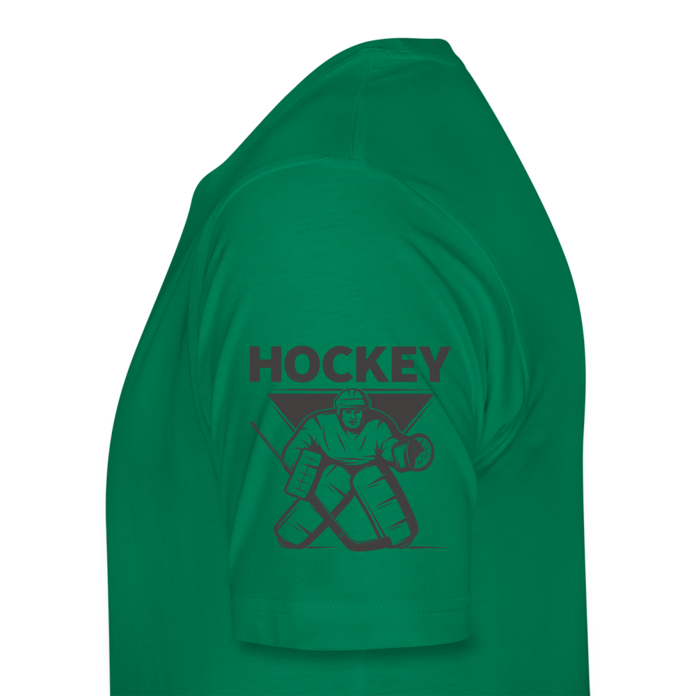 Hockey Goalie Premium T-Shirt Männer - Kelly Green