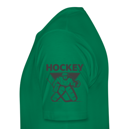 Hockey Goalie Premium T-Shirt Männer - Kelly Green