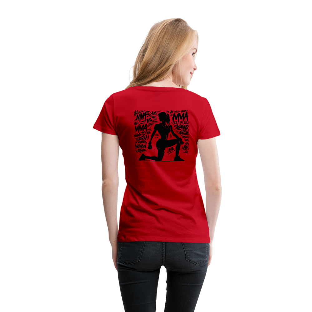 Gym Damen T-Shirt - Rot