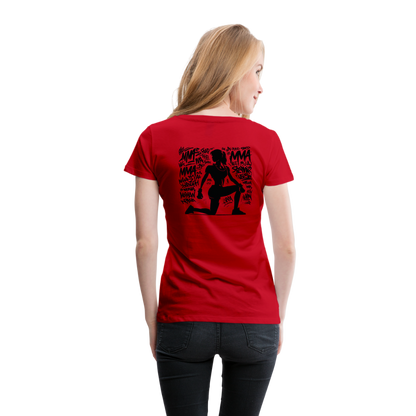 Gym Damen T-Shirt - Rot