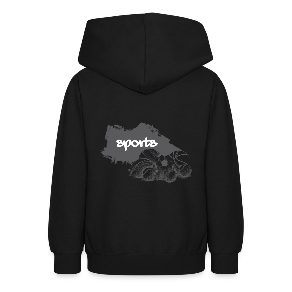 Sportarten Teenager Hoodie - Schwarz