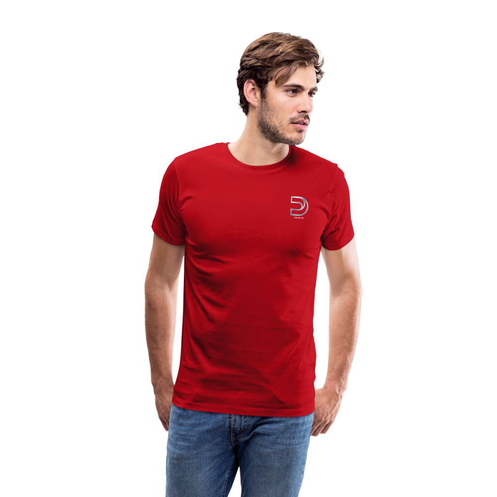 DAWIS Männer T-Shirt - Rot