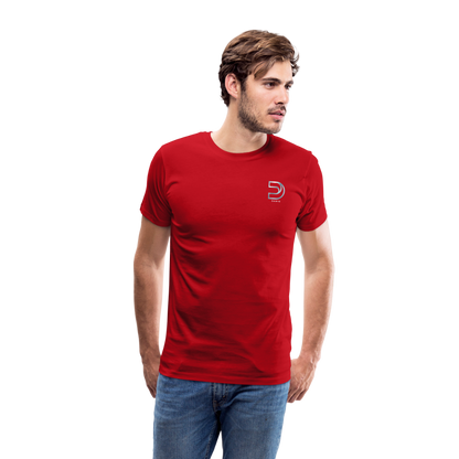 DAWIS Männer T-Shirt - Rot