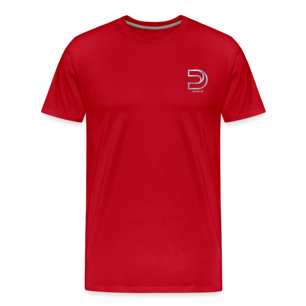 DAWIS Männer T-Shirt - Rot