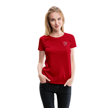 DAWIS Frauen T-Shirt - Rot