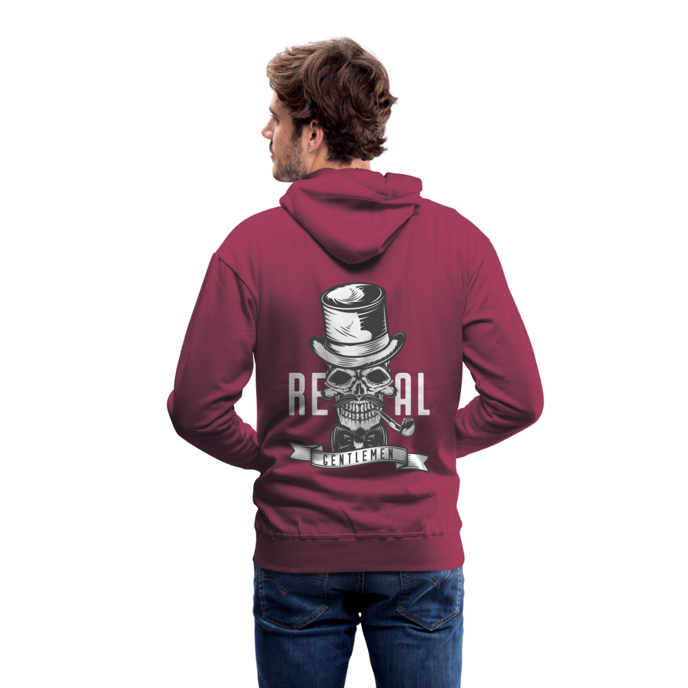 GENTLEMEN Männer Hoodie - Bordeaux