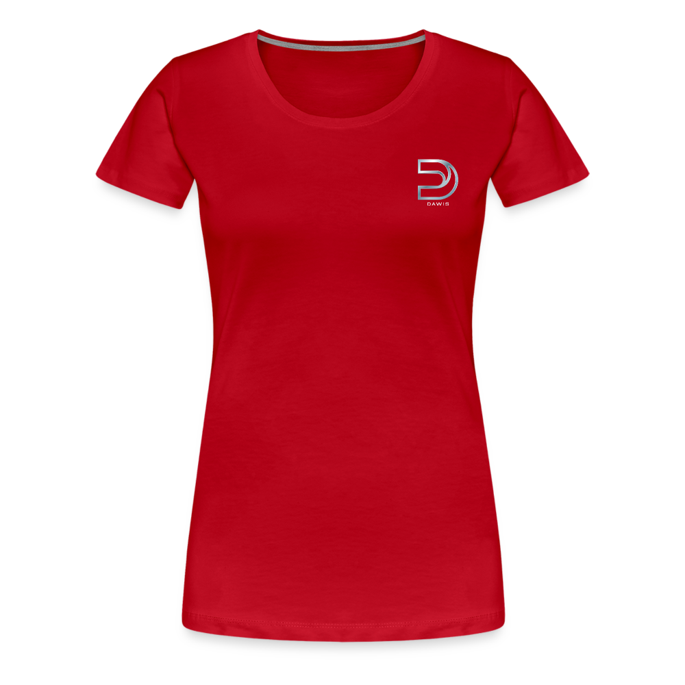 DAWIS Frauen T-Shirt - Rot