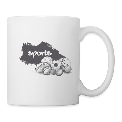 Sportartentasse - Weiß